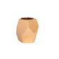 Ceramic Hexagon Pot LG Metallic Finish