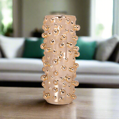 Ceramic Vase Large In Shinny Finish