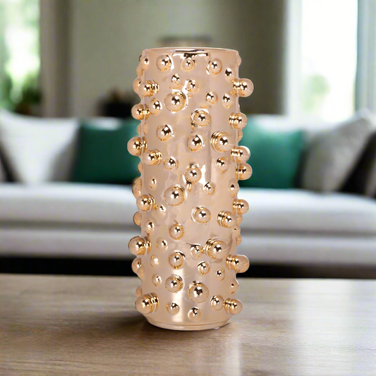 Ceramic Vase Large In Shinny Finish