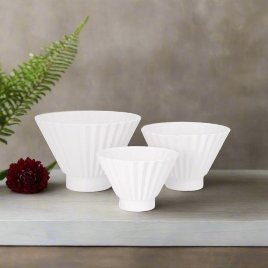 Celeste Ceramic Round Bowl Set