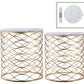 Percy Marble Nesting Accent Tables (Set of 2)