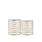 Percy Marble Nesting Accent Tables (Set of 2)