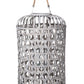Wood Round Lantern Weathered Finish Wash