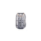 Wood Round Lantern Weathered Finish Wash