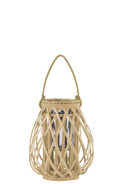 Rhelan Bellied Bamboo Lantern