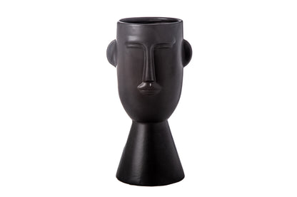 Ceramic Head Pot Gloss Finish