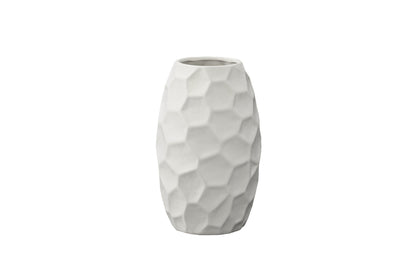 Ceramic Vase Matte Finish White