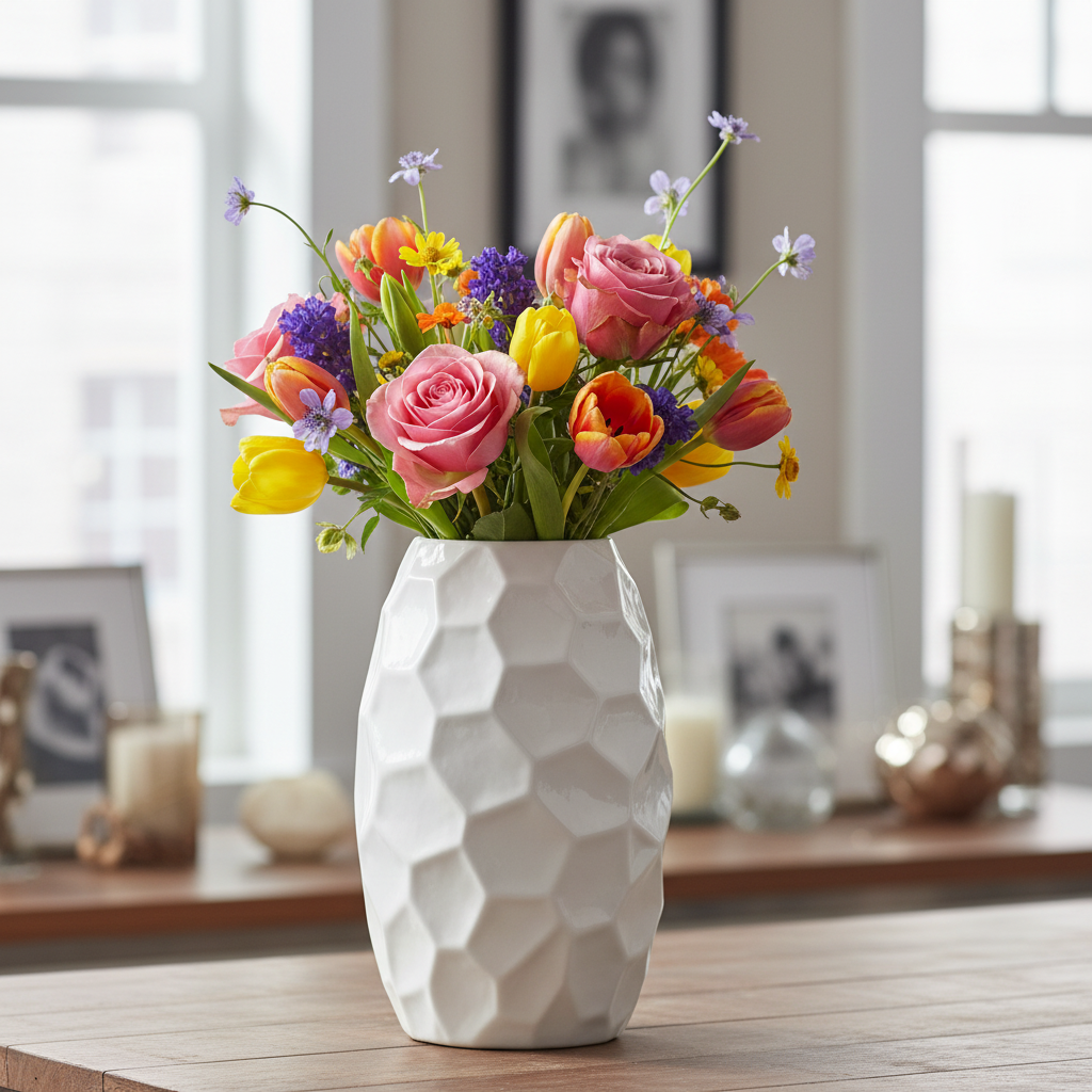 Lily Ceramic Decorative Vase
