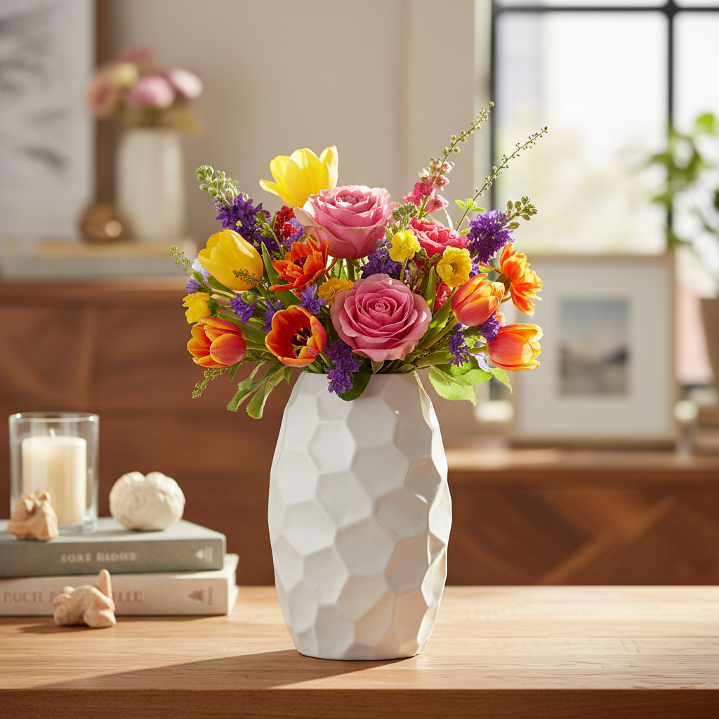 Lily Ceramic Decorative Vase