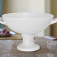 Savanna Ceramic Pedestal Bowl With Handles