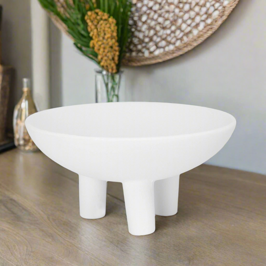 Aria Ceramic Footed Bowl