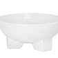 Glacera White Ceramic Bowl
