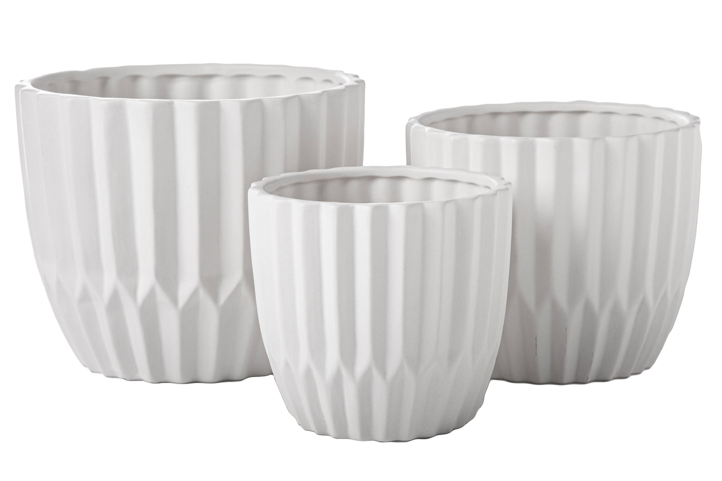 Ceramic Round Pot Matte Finish