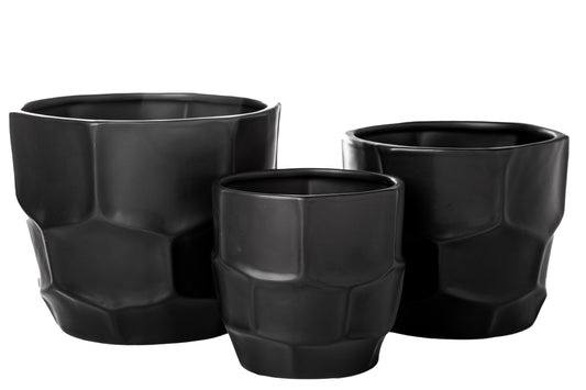 Ceramic Round Pot Matte Finish-6.00"H