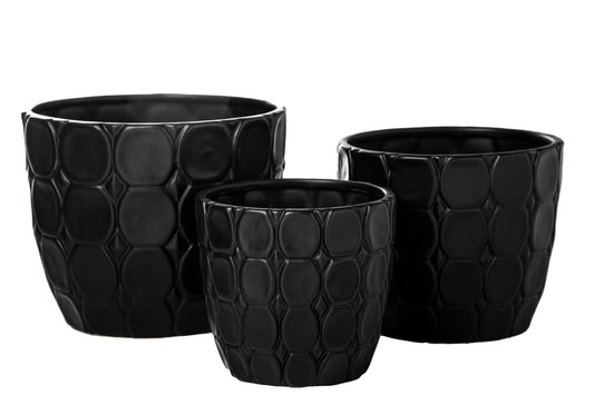 Ceramic Round Pot Matte Finish