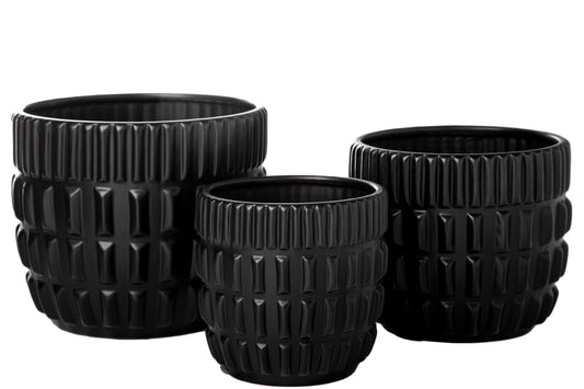 Ceramic Round Pot Matte Finish