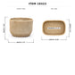 Cordelia Modern Cement Cylinder Planter