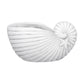 Polyresin Shell Planter-10.50"H