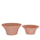 Piper Terracotta Round Planter Set (Set of 2)