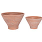 Vega Terracotta Cone Pot Set (Set of 2)