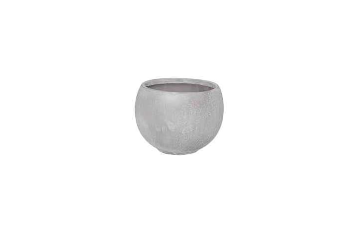 Caelan Stucco Terracotta Sphere Planter (Set of 2)