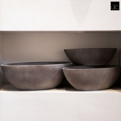 Boat Shape Planter Set of Three Finish-9.00"H