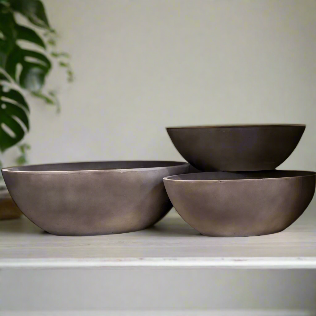 Gladys Boat Shape Planter Set (Set of 3)