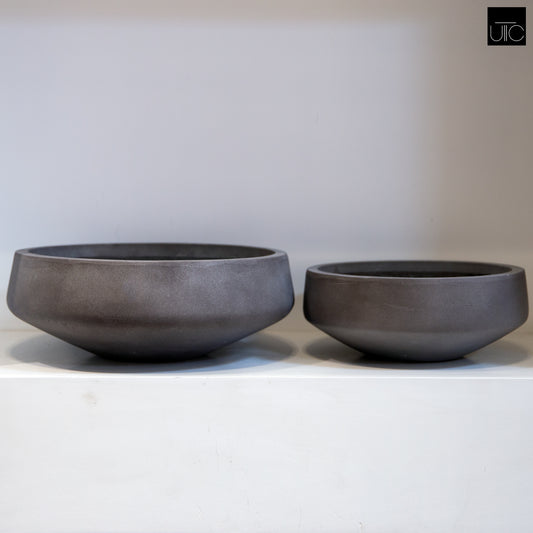 Bowl Shape Planter Set of Two Finish-6.00"