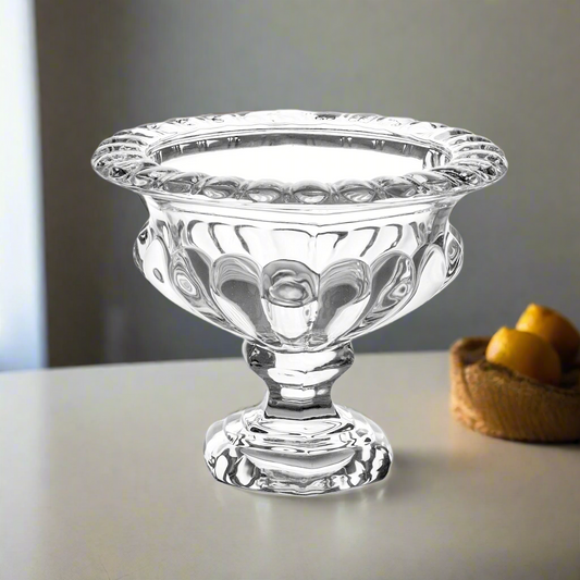 Orvelle Glass Pedestal Urn Vase