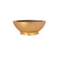 Polystone Gold leaf Planter Boat Shape Planter with Base Finish Gold