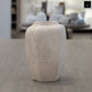 Aliona Handcrafted Faceted Angular Terracotta Vase