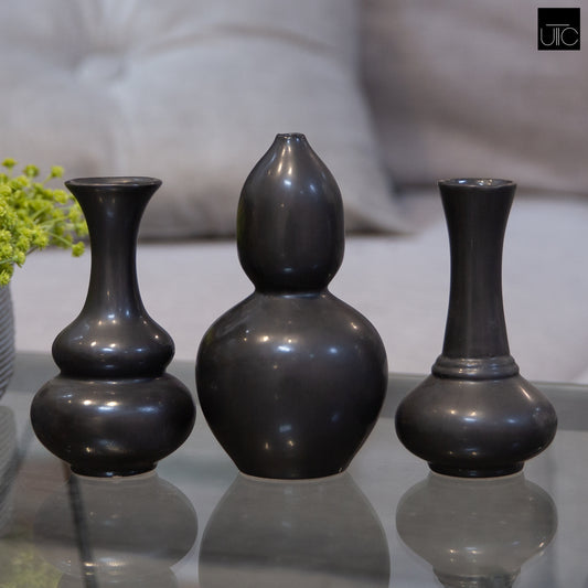 Norren Trumpet Mouth Ceramic Vases (Set of 3)
