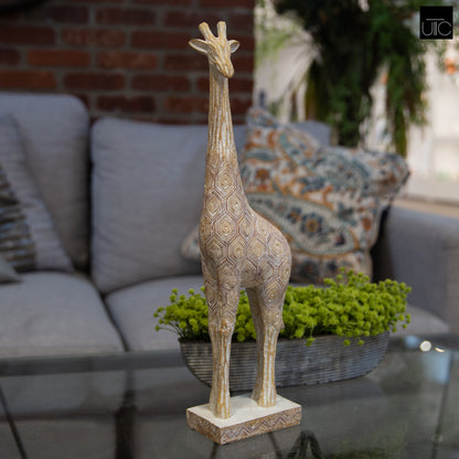 Zuri Resin Giraffe Figurine