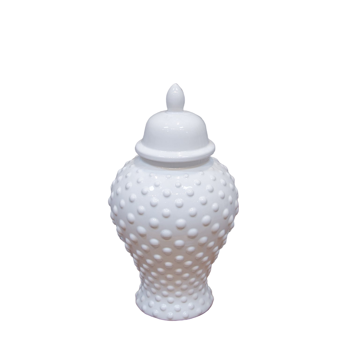 White Dotted Temple Jars