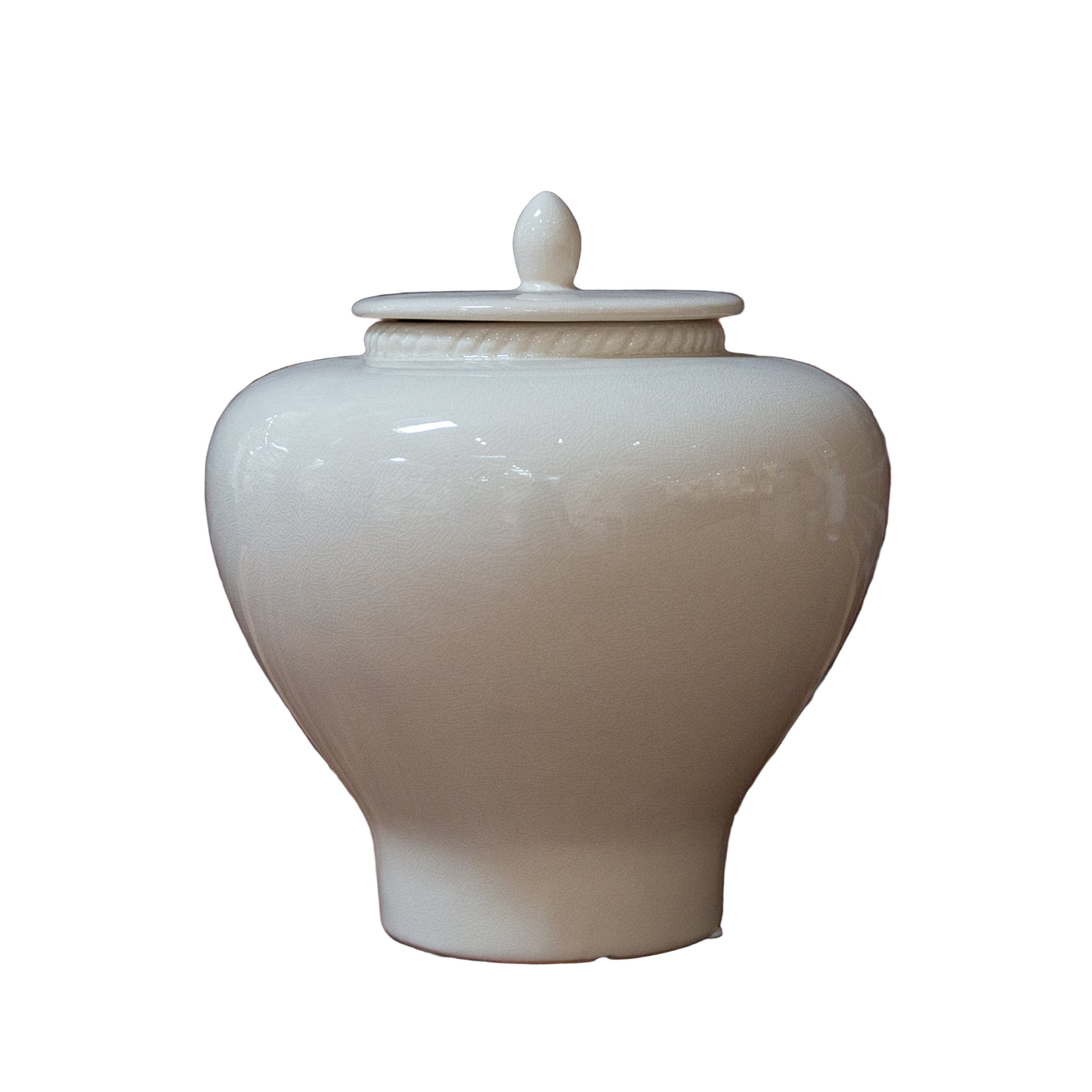 Diona Ceramic Chinoiserie Ginger Temple Jar