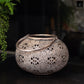 Lunelle Floral Pierced Metal Lanterns