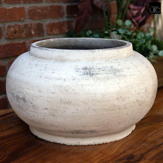 Aurenne Cement Flower Pot