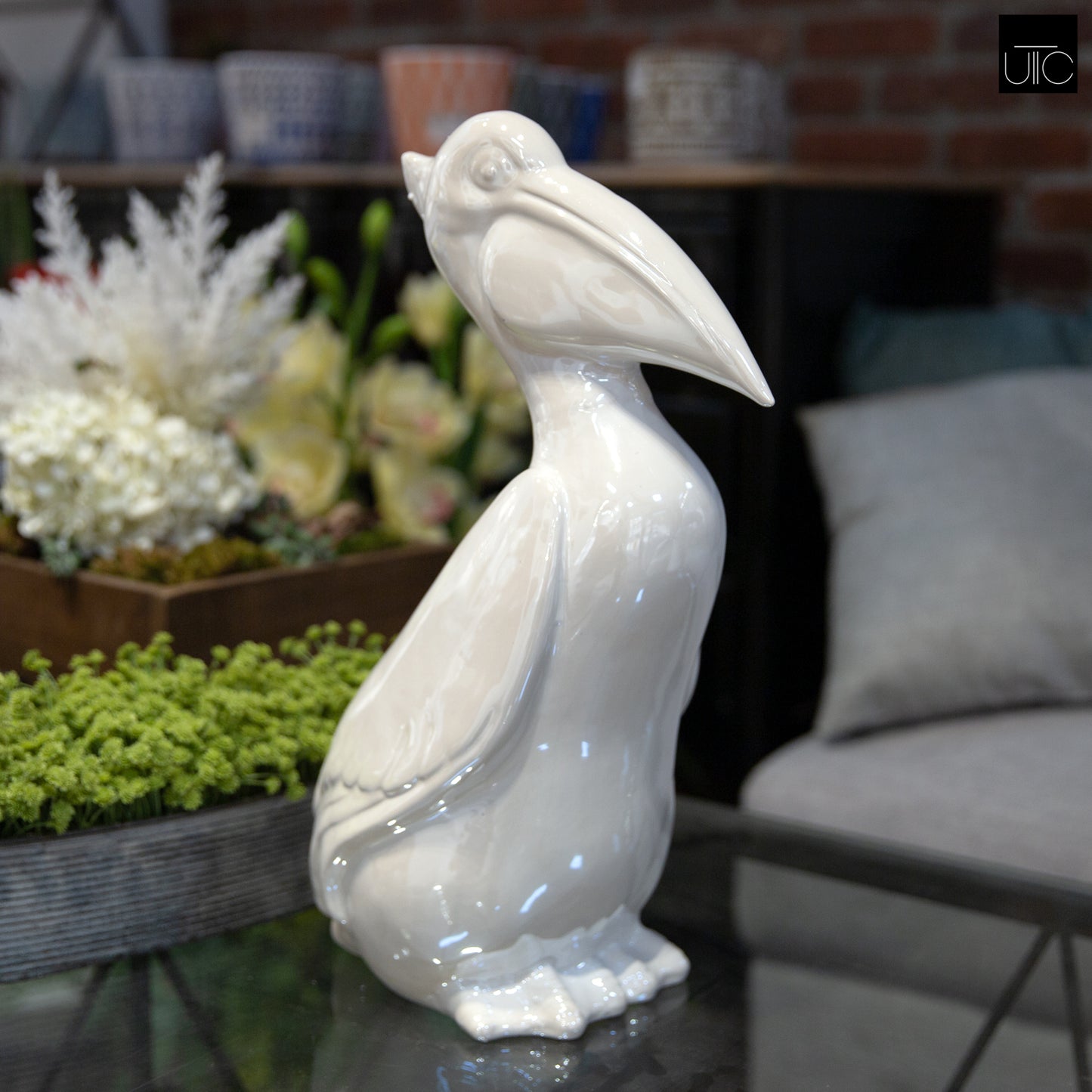 Eloura Ceramic Bird Figurine