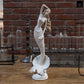 Thalurea Resin Mermaid Figurine in White