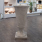 Misu Classic Fiberglass Urn Planter with Pedestal