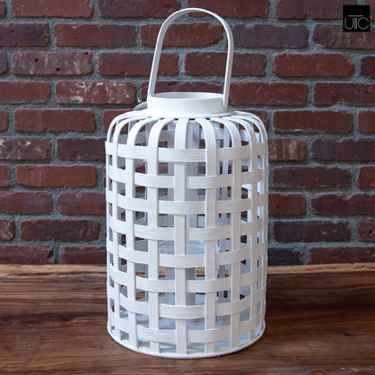 Velden Round Lattice Lanterns (Set of 2)