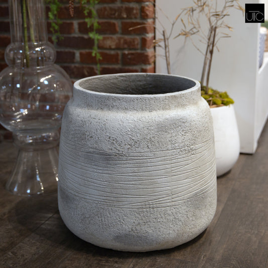 Polene Cement Flower Planter