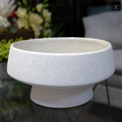 Mystique Ceramic Footed Bowl