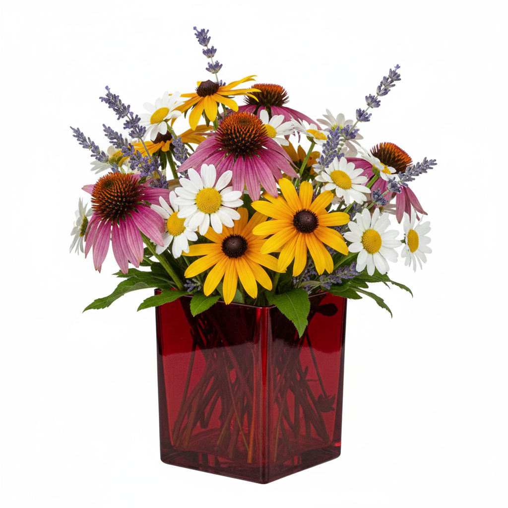 Aeris Glass Cube Vase