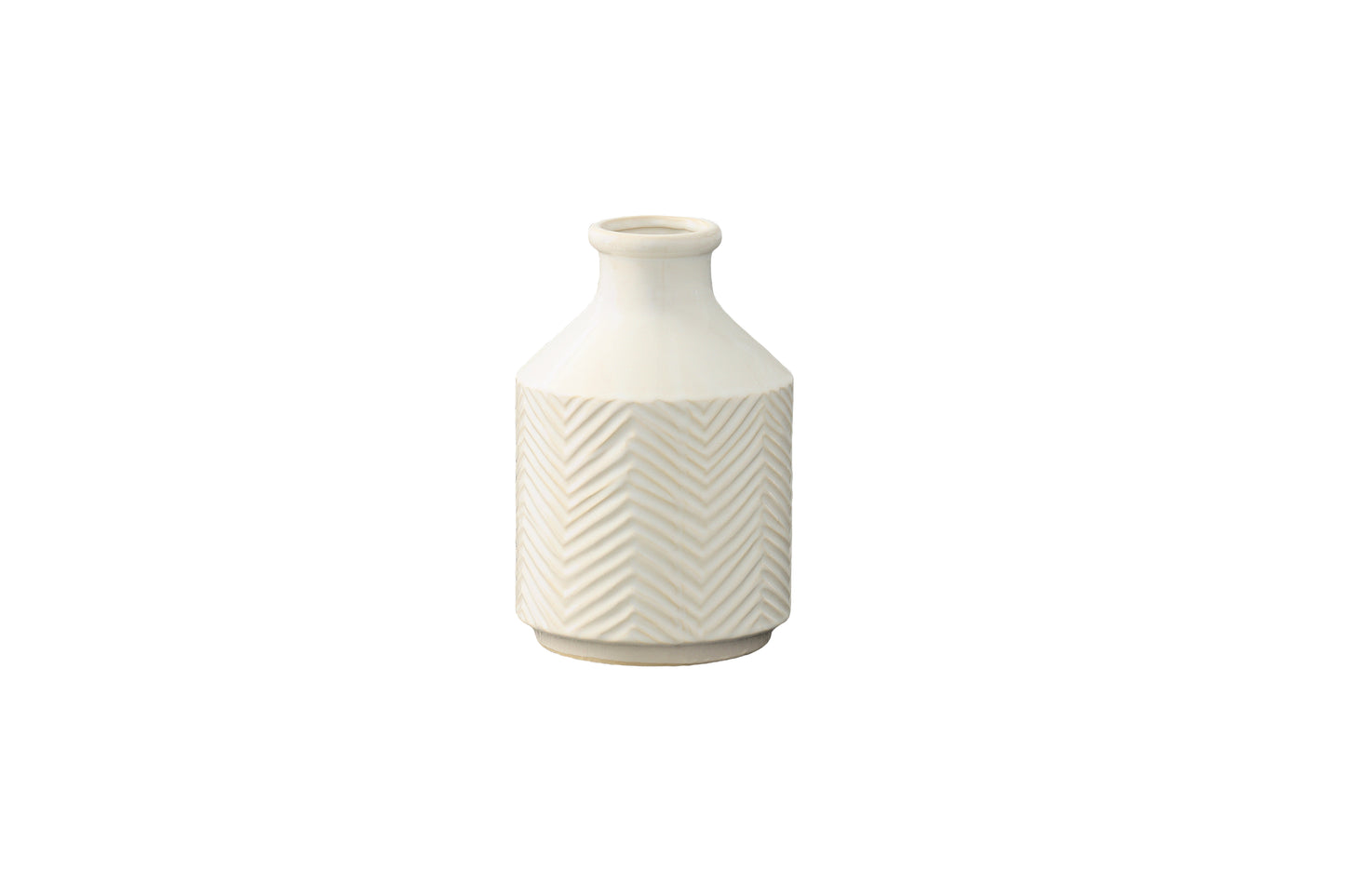Ceramic Round Vase Gloss Finish