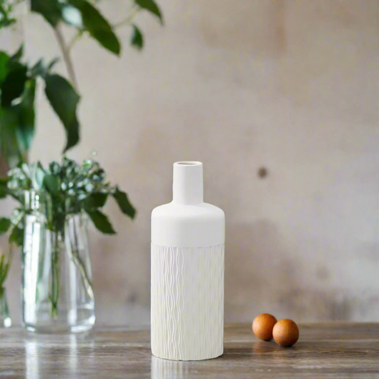 Lillian Ceramic Imperial Bottle Vase