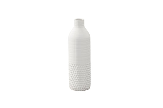 Ceramic Round Bottle Vase Matte Finish