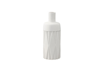 Ceramic Round Bottle Vase Matte Finish