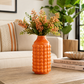 Nessa Round Bubbled Ceramic Vase