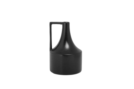 Ceramic Round Trumpet Vase Matte Finish